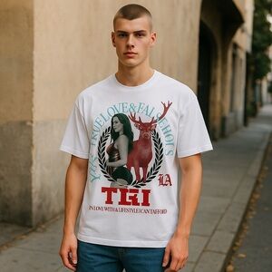 True Love False Idols Mens TLFI Stag Party Shirt NWT Large